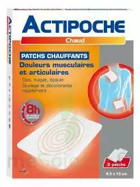 Actipoche Patch Chauffant Douleurs Musculaires B/2 à Bordeaux
